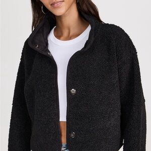 Velvet by Graham & Spencer Black Teddy Jacket